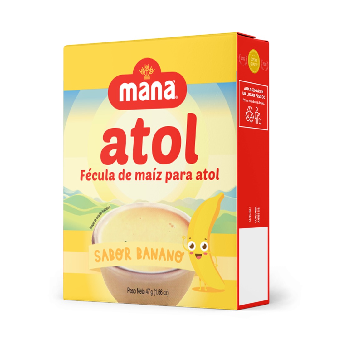 Atol de Fécula de maíz MANA Banano