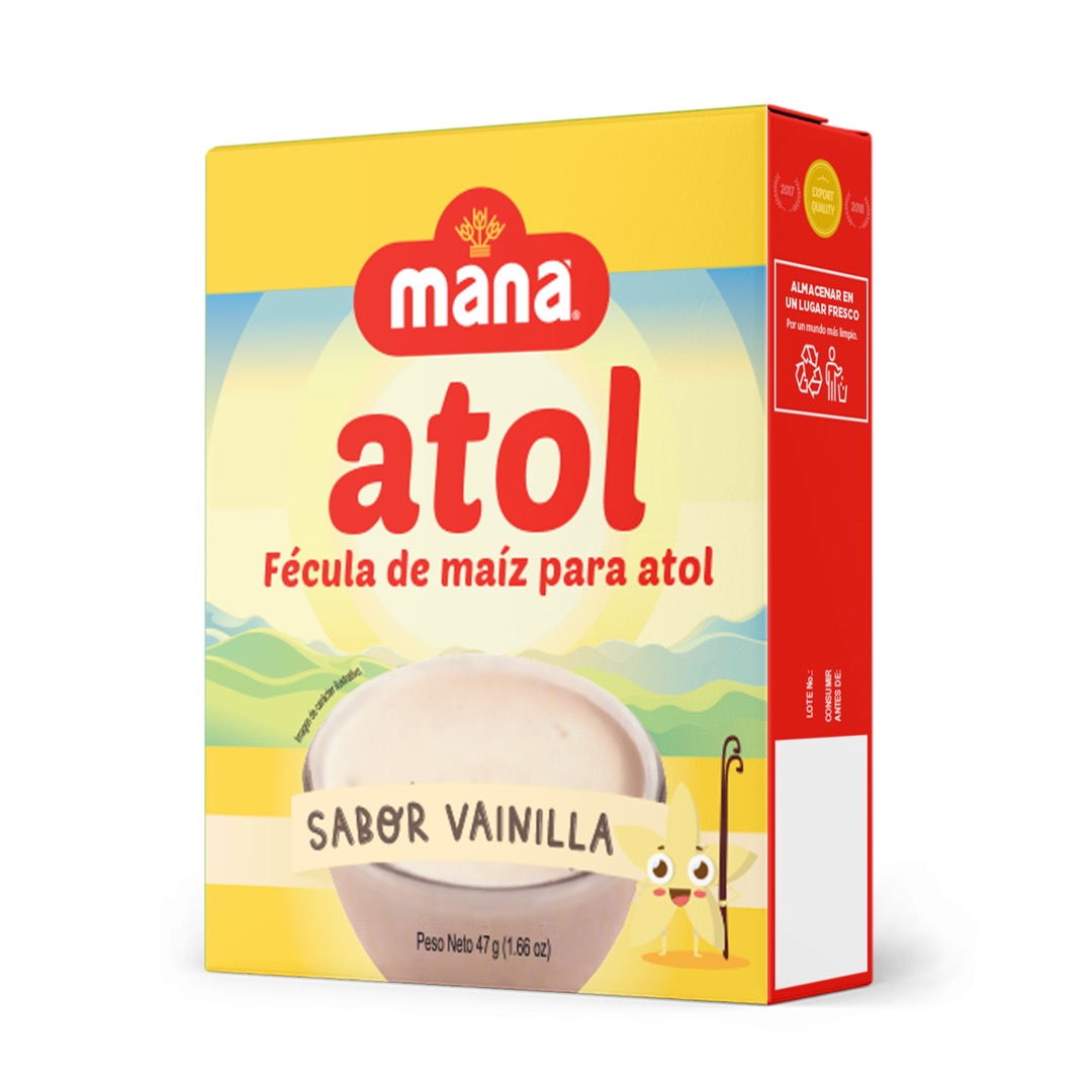 Atol de Fécula de maíz MANA Vainilla