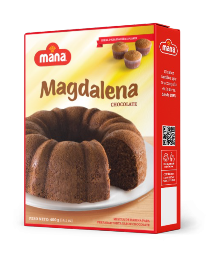 Premezcla de Magdalena Chocolate MANA